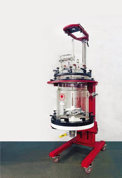 ace glass glassware reactor stand